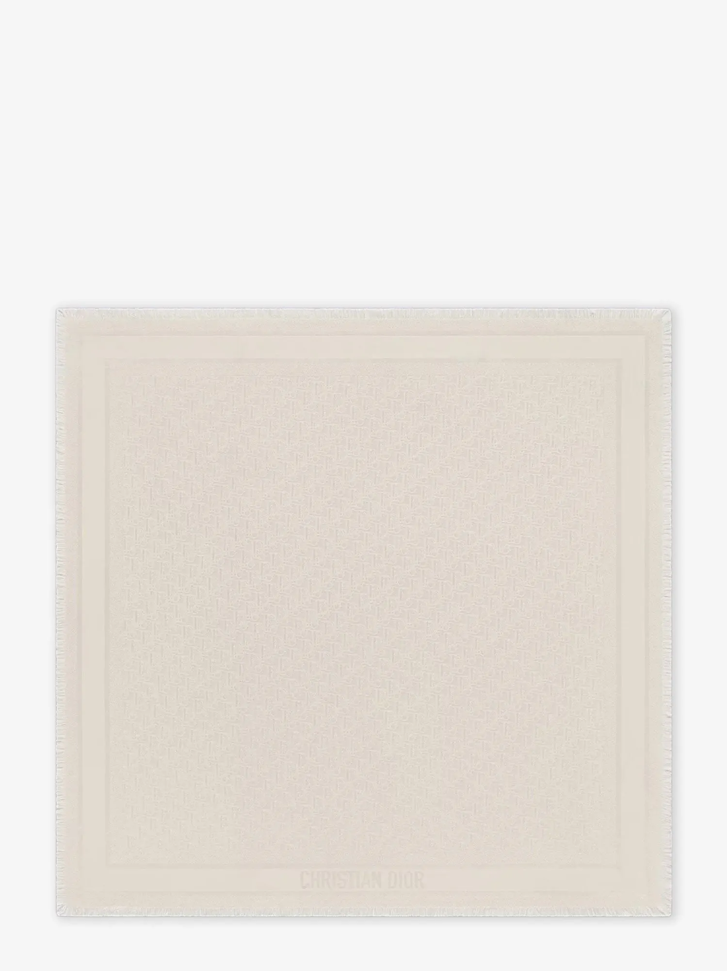 Dior Dior Oblique cashmere and silk shawl sold by Siebentaschen