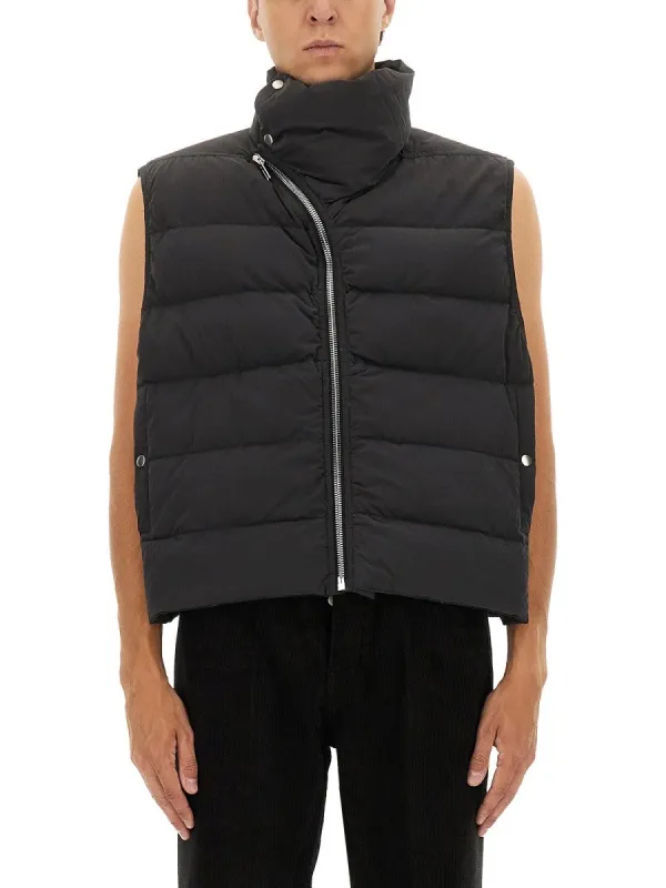 RICK OWENS SLEEVELESS DOWN JACKET "FLIGHT" made by Rick Owens