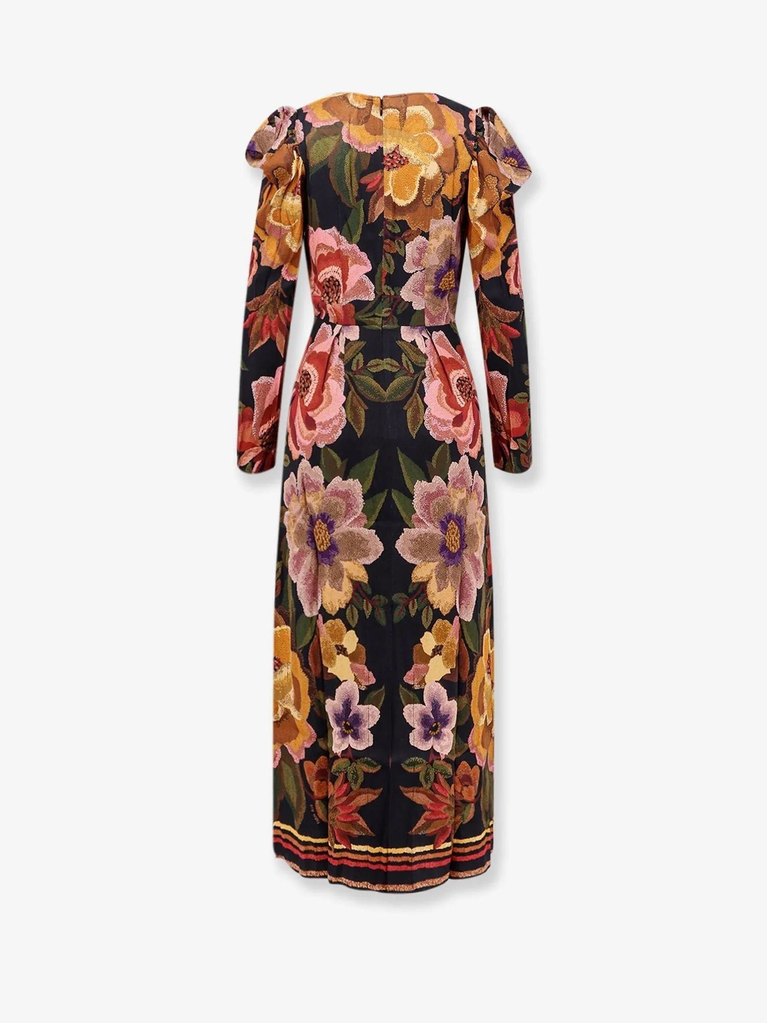 FARM RIO Viscose long dress with Chenille Flowers print sold by Siebentaschen product image thumbnail 2