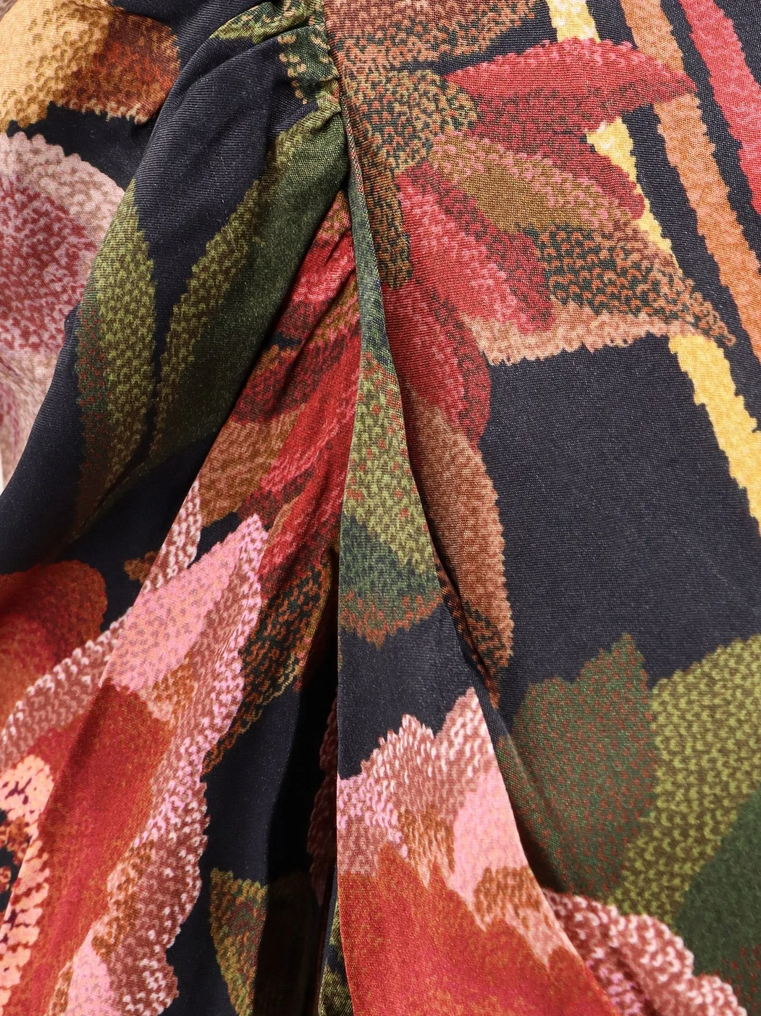 FARM RIO Viscose long dress with Chenille Flowers print sold by Siebentaschen product image thumbnail 3