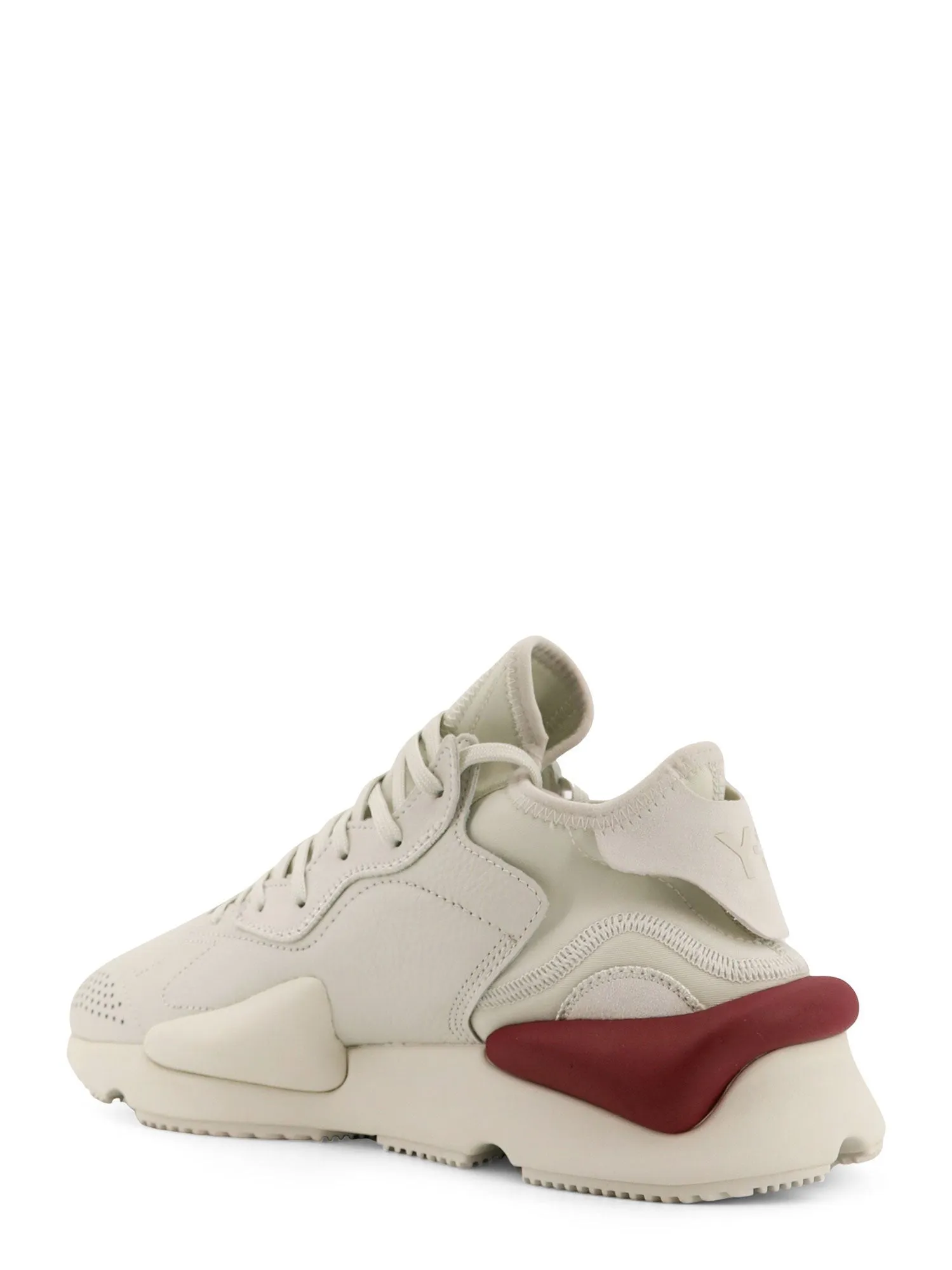 ADIDAS Y-3 Y-3 Kaiwa leather and neoprene sneakers sold by Siebentaschen product image thumbnail 4