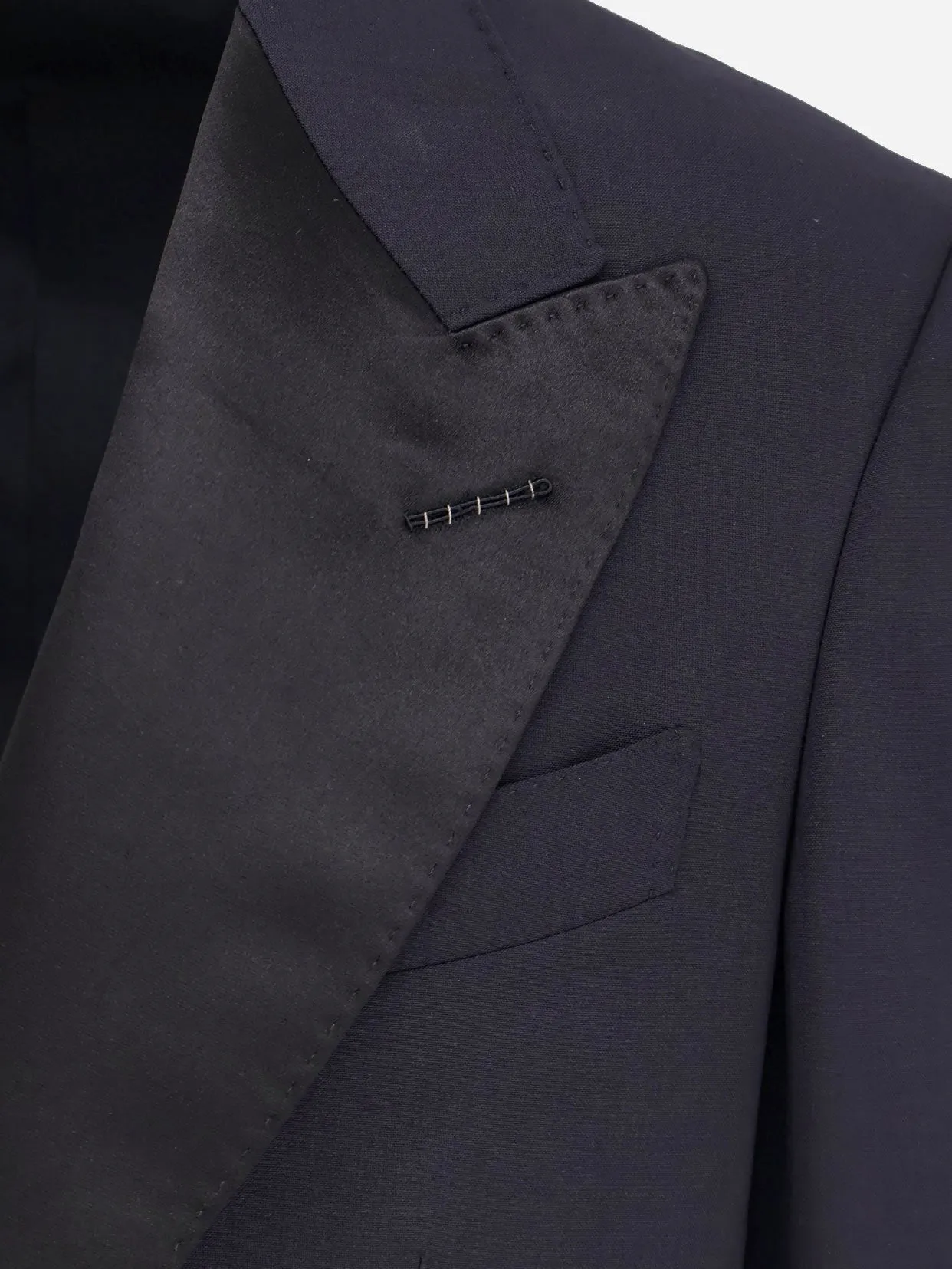 TOM FORD Wool tuxedo with contrasting profiles sold by Siebentaschen product image thumbnail 3
