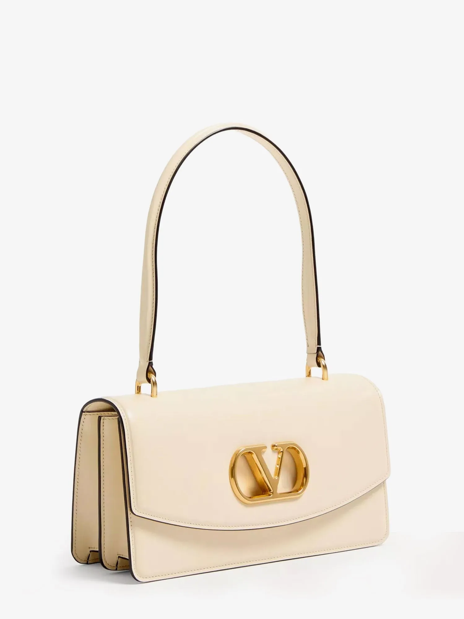 Valentino Garavani Leather Vlogo shoulder bag sold by Siebentaschen product image thumbnail 3