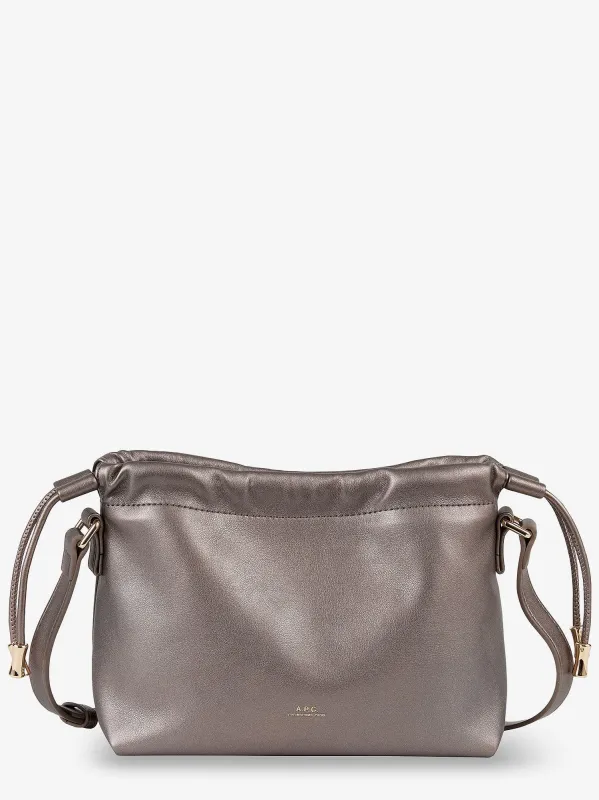 A.P.C. Ninon synthetic leather crossbody bag sold by Siebentaschen