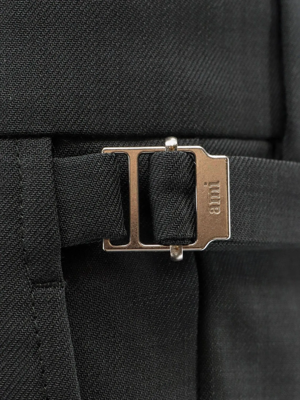 AMI PARIS Virgin wool trousers sold by Siebentaschen product image thumbnail 3