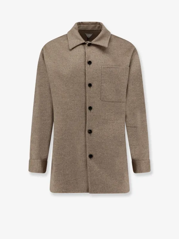 Bottega Veneta Wool and cashmere Overshirt sold by Siebentaschen