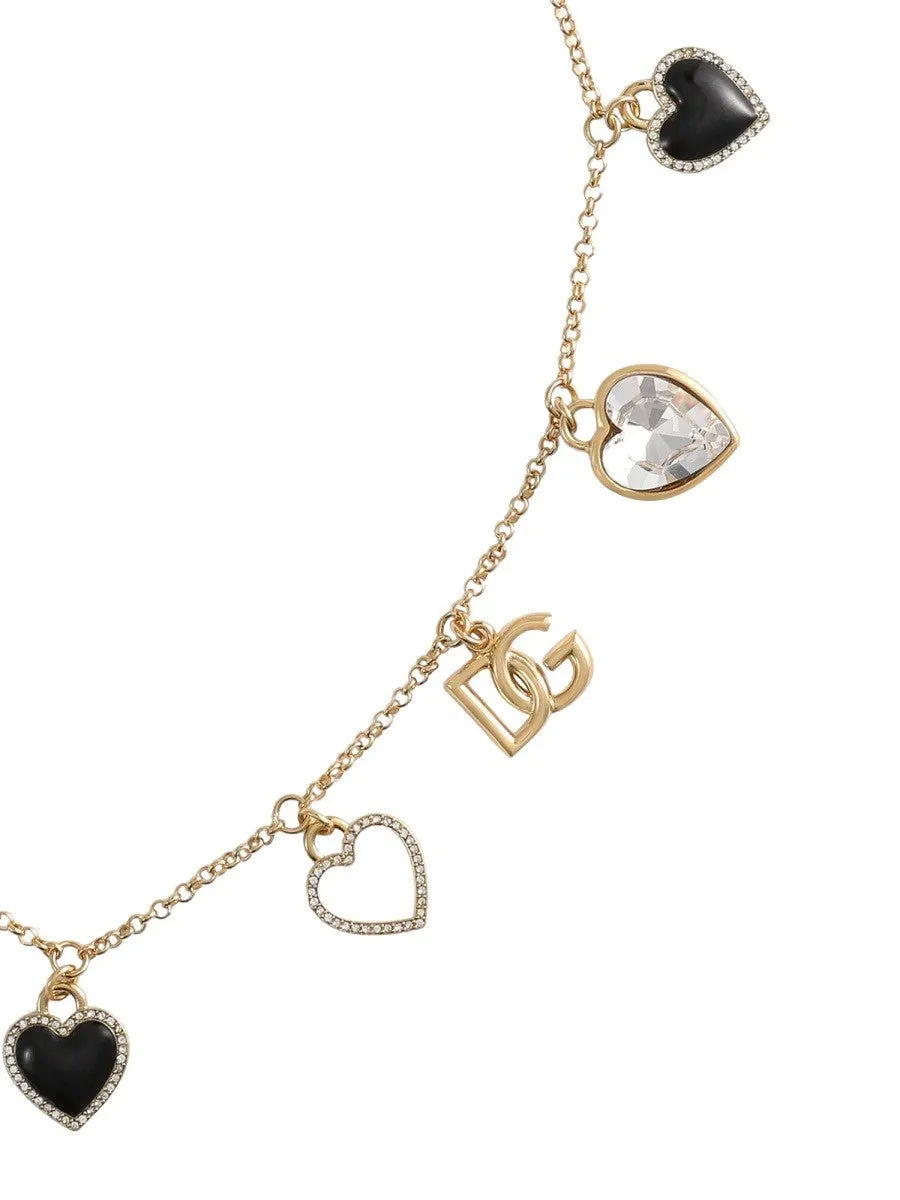 Dolce & Gabbana "ITALIAN TAILORING" NECKLACE WITH HEARTS sold by Siebentaschen product image thumbnail 2