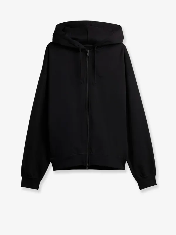 ADIDAS Y-3 Fl Zip Hoodie cotton blend sweatshirt sold by Siebentaschen