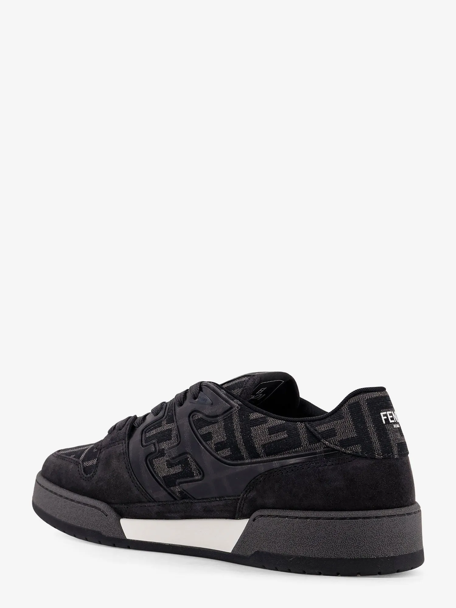 Fendi Fendi Match FF Jacquard and suede sneakers sold by Siebentaschen product image thumbnail 3