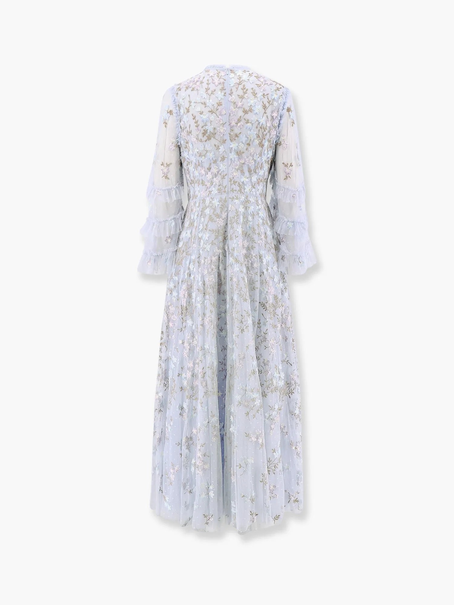 NEEDLE & THREAD Embroidered tulle long dress sold by Siebentaschen product image thumbnail 5