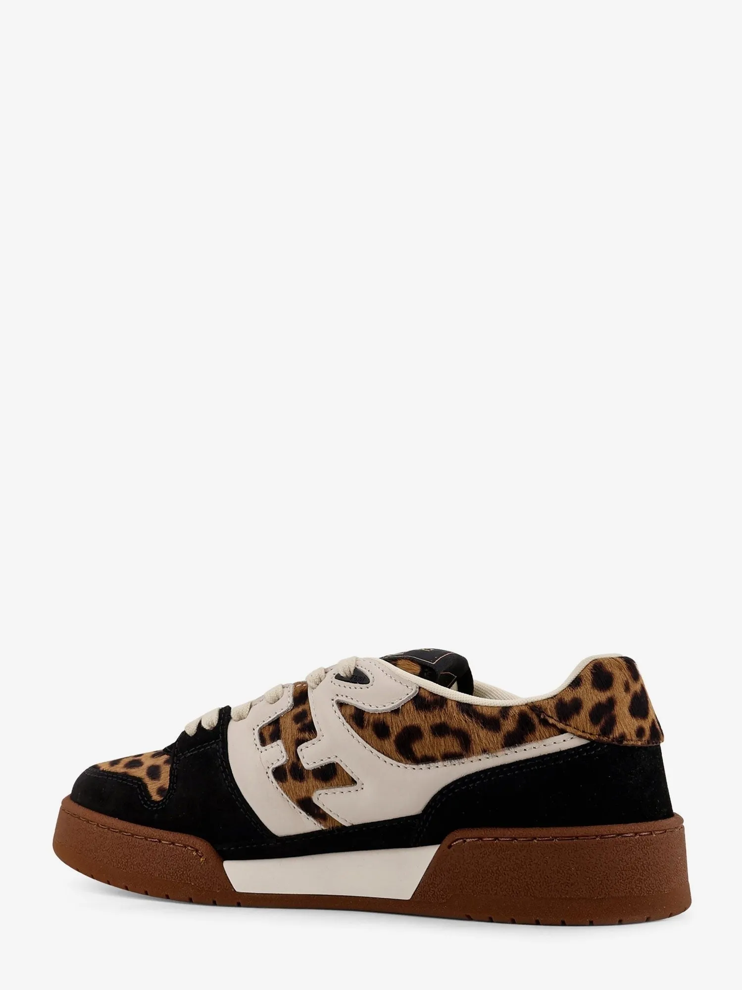 Fendi Fendi Match suede and pony skin low-top sneakers sold by Siebentaschen product image thumbnail 3