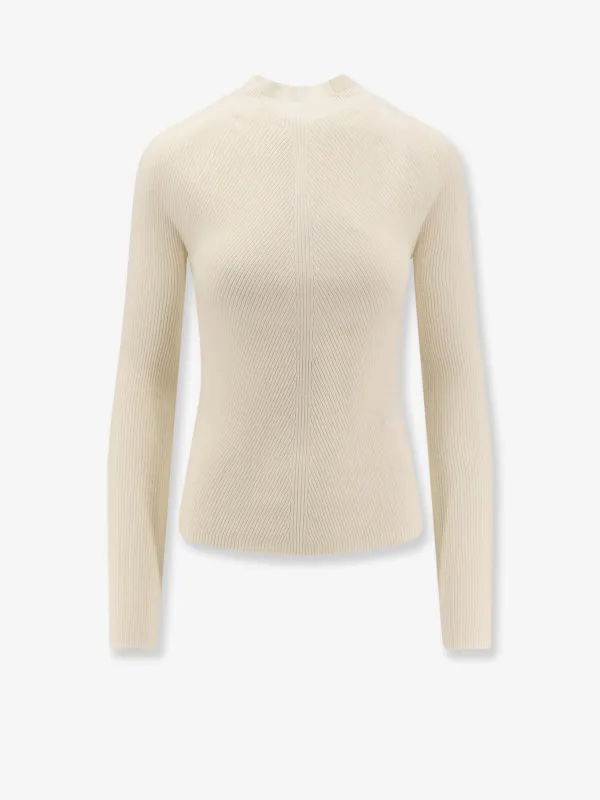 Boss Foliora virgin wool turtleneck sold by Siebentaschen