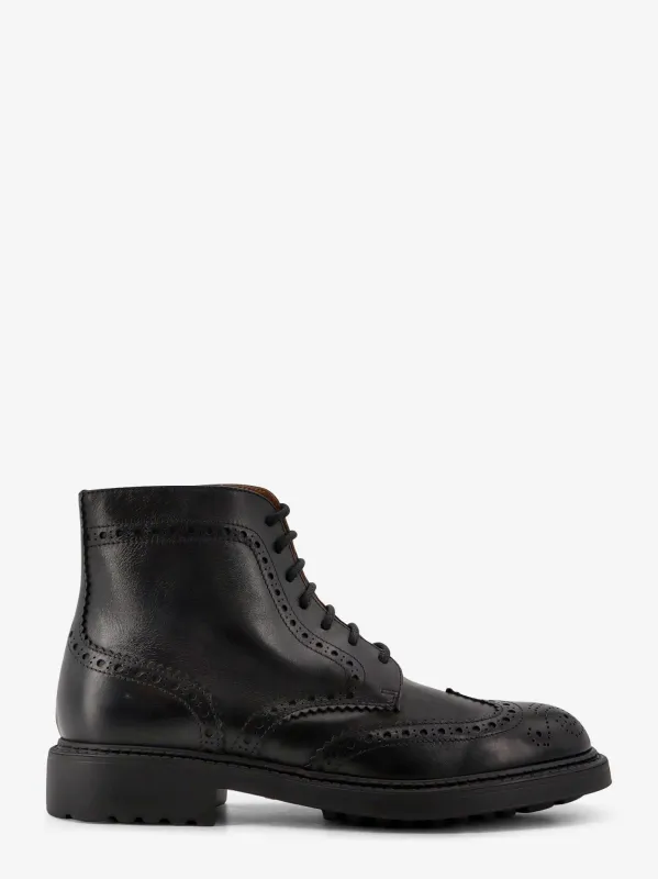 Doucal'S Triumph leather ankle boots sold by Siebentaschen