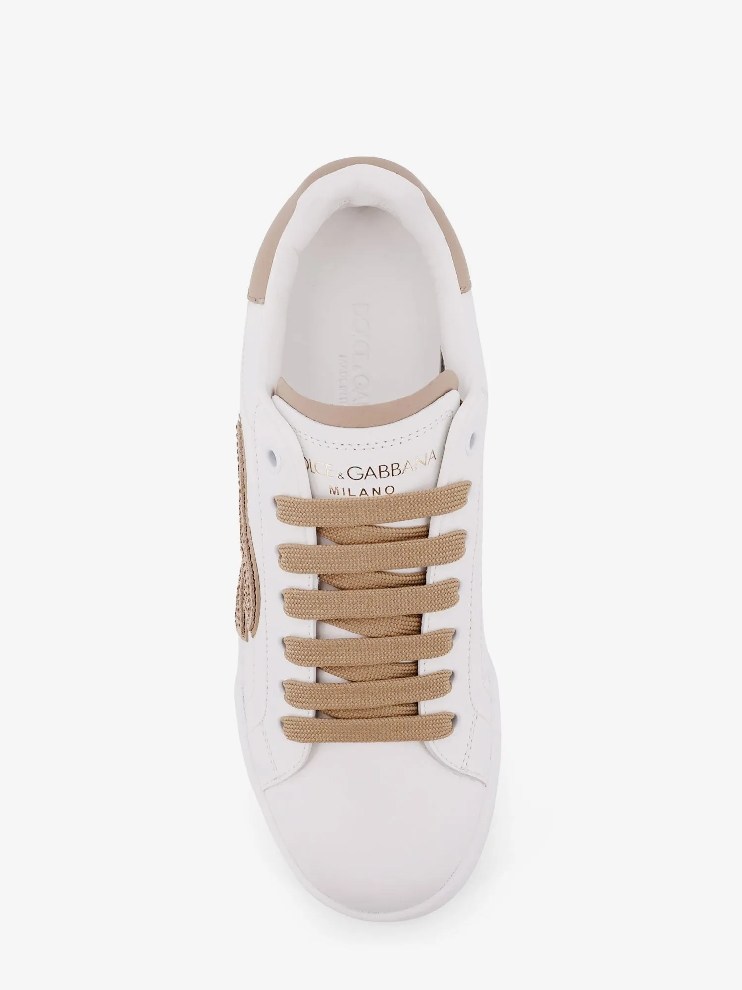 Dolce & Gabbana Portofino Light Strobel leather low-top sneakers sold by Siebentaschen product image thumbnail 5