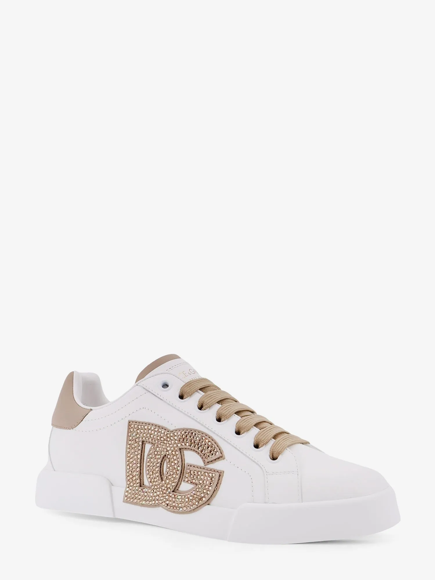 Dolce & Gabbana Portofino Light Strobel leather low-top sneakers sold by Siebentaschen product image thumbnail 2