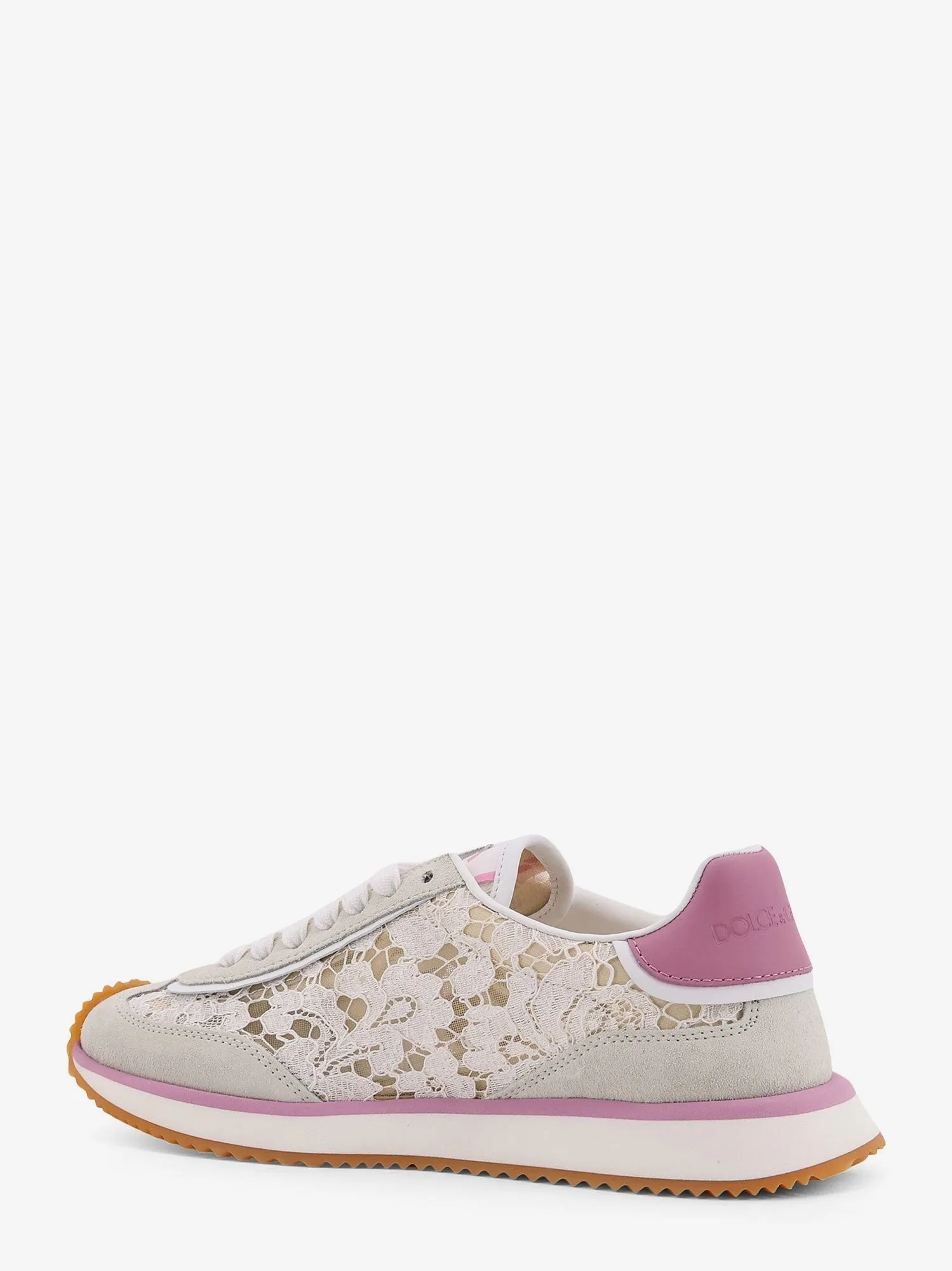 Dolce & Gabbana Low-top lace sneakers with suede inserts sold by Siebentaschen product image thumbnail 3