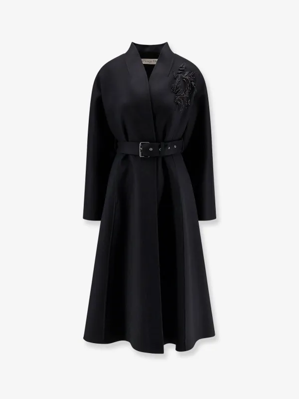 Dior Virgin wool blend coat sold by Siebentaschen