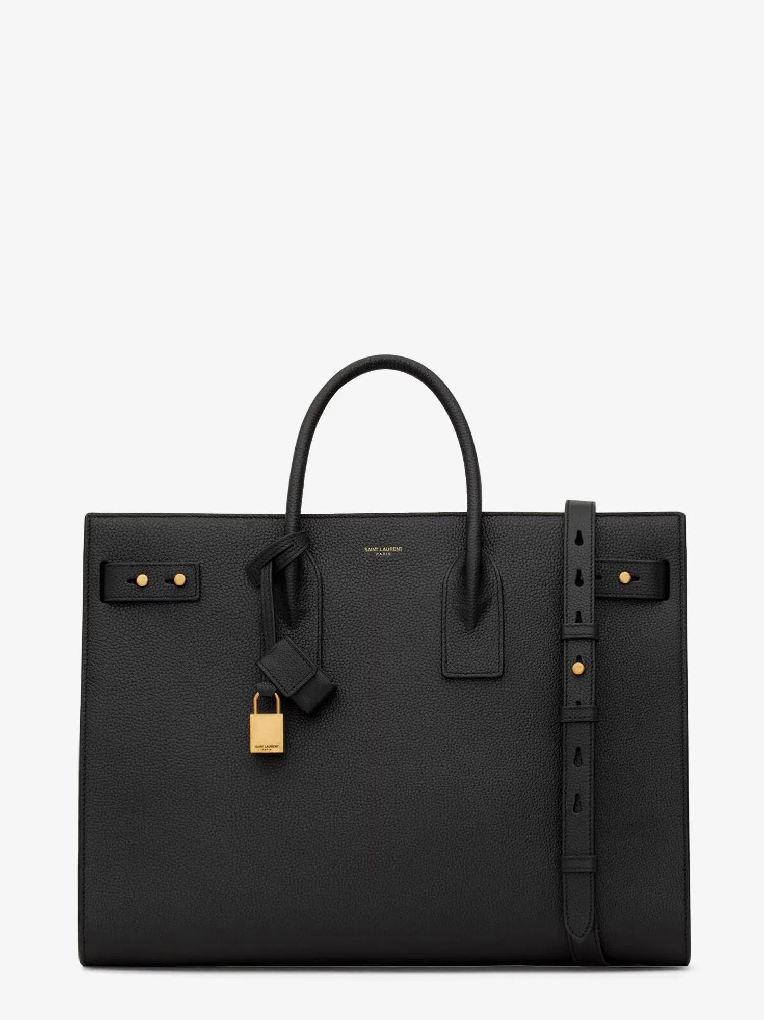 Saint Laurent Sac De Jour Large leather shoulder bag sold by Siebentaschen