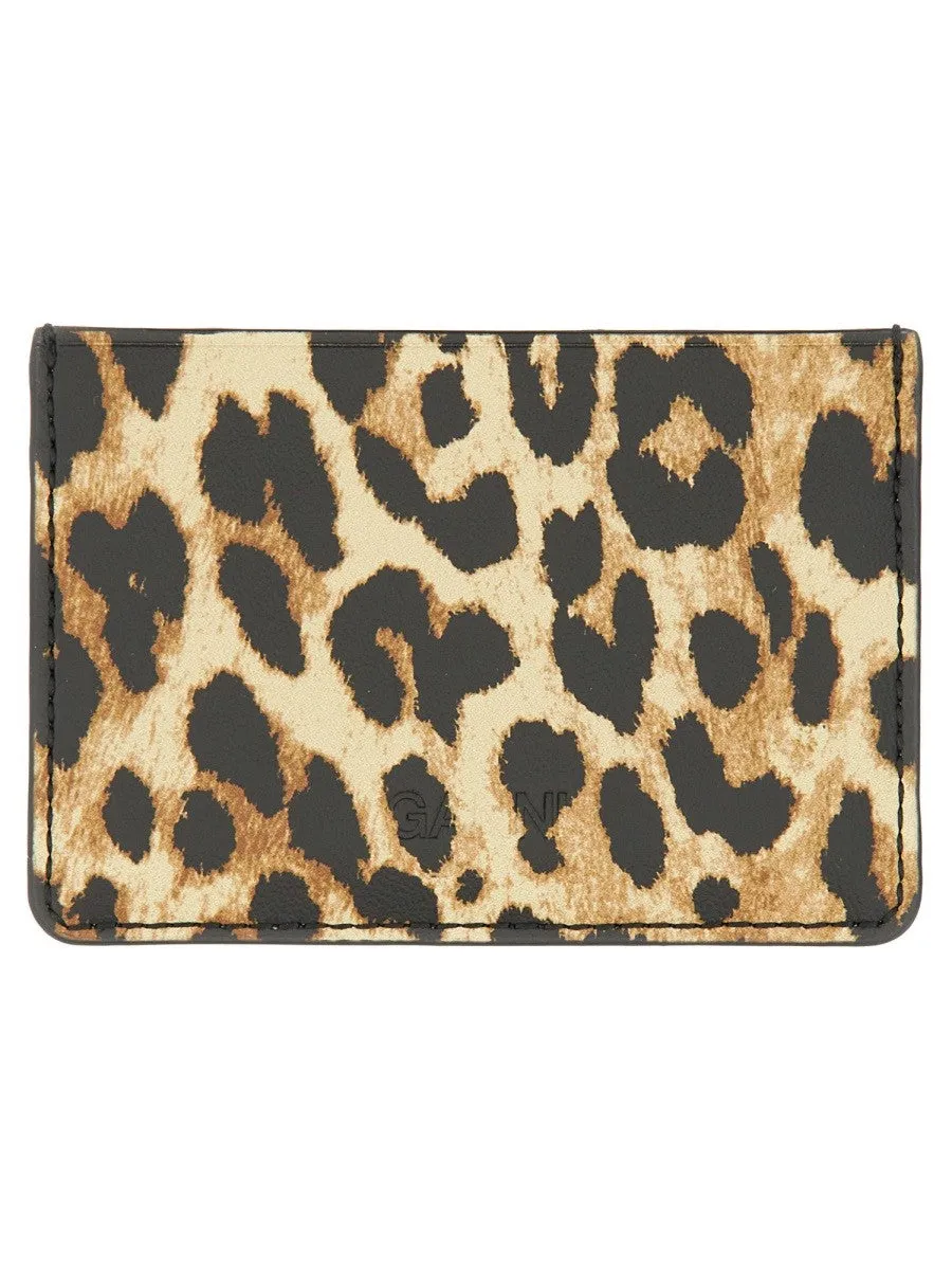 GANNI CARD HOLDER WITH ANIMAL MOTIF sold by Siebentaschen product image thumbnail 2
