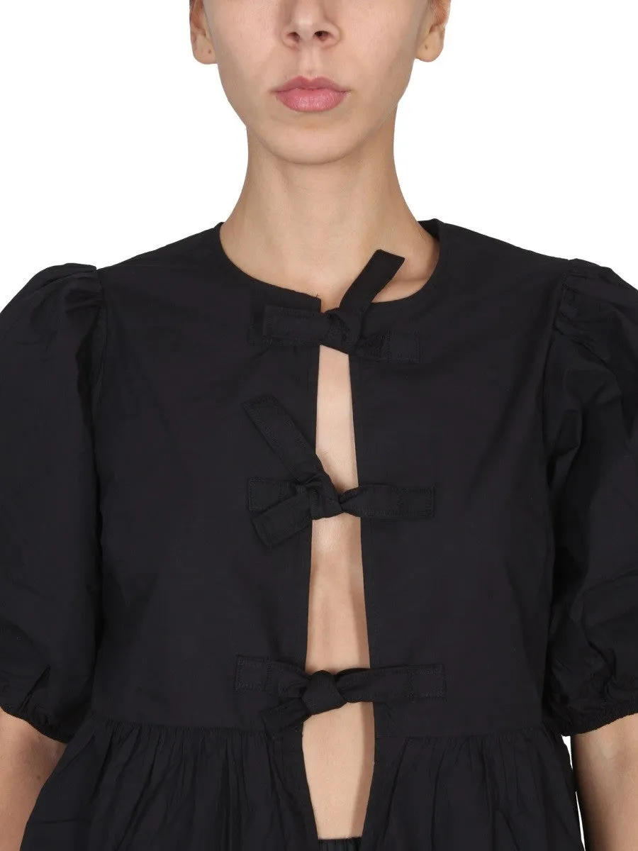 GANNI POPLIN SHIRT sold by Siebentaschen product image thumbnail 4