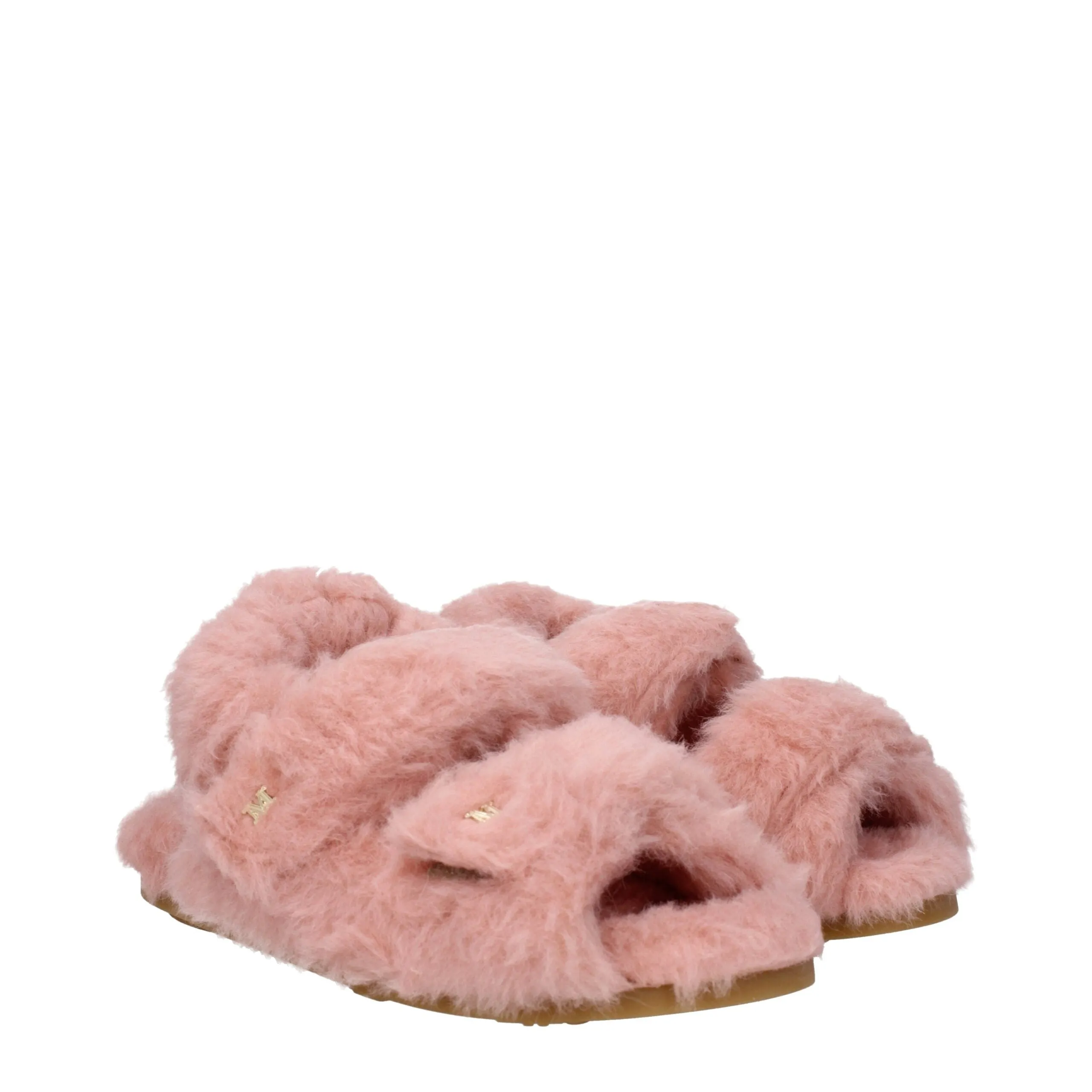 Max Mara Pink Fur Sandals sold by Siebentaschen product image thumbnail 2