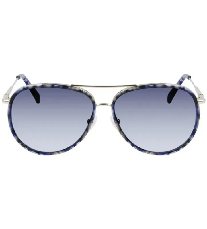 Longchamp sunglasses in gold metal sold by Siebentaschen