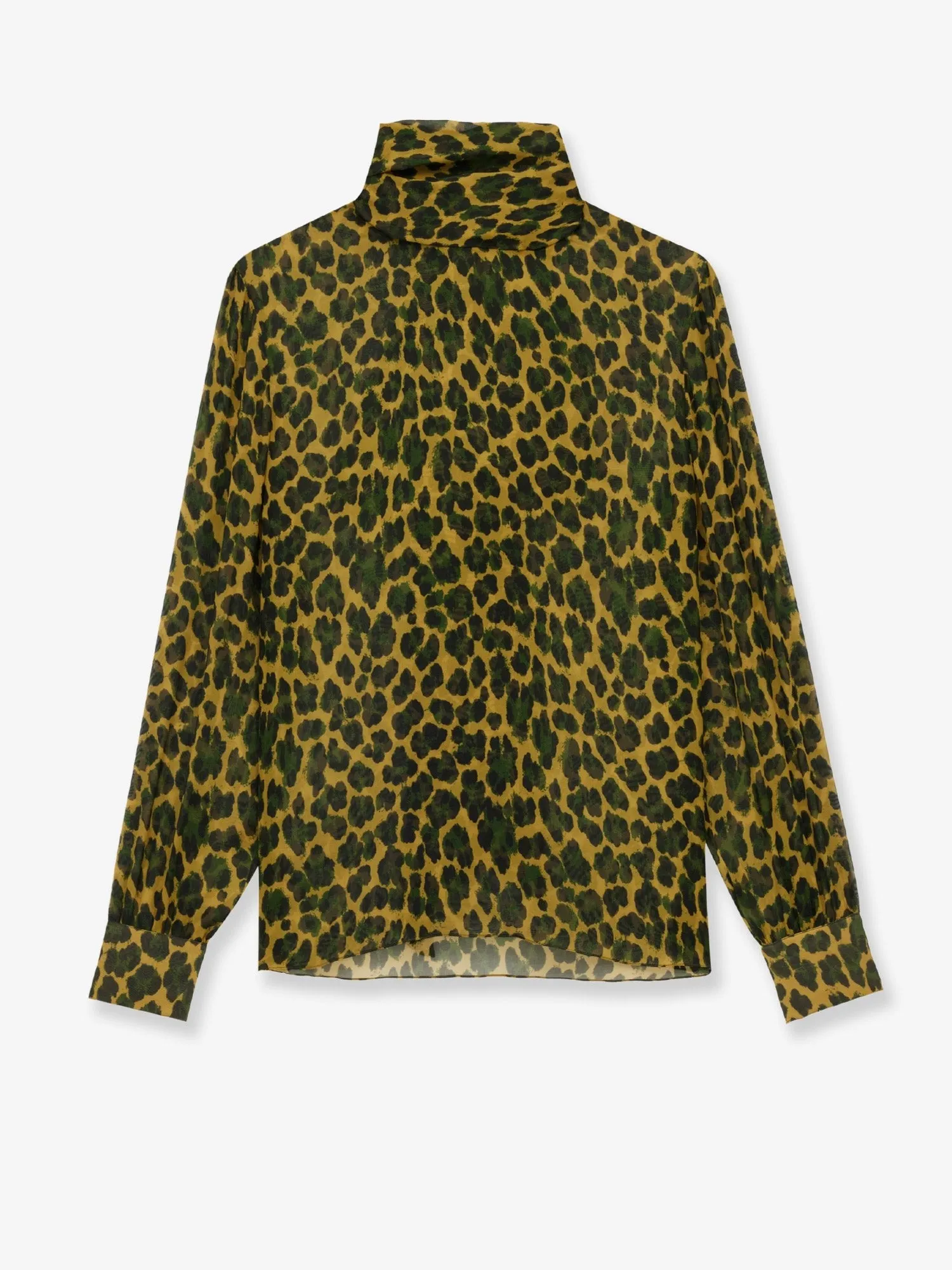 Saint Laurent Silk shirt with lavallière neckline sold by Siebentaschen product image thumbnail 2