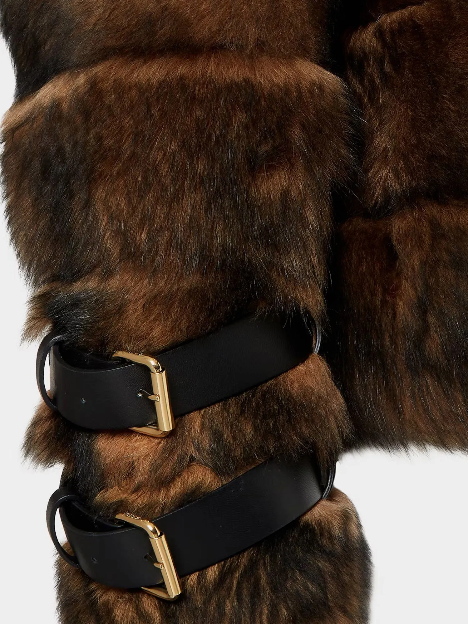 Fendi Brown backed sheepskin and nappa jacket sold by Siebentaschen product image thumbnail 3