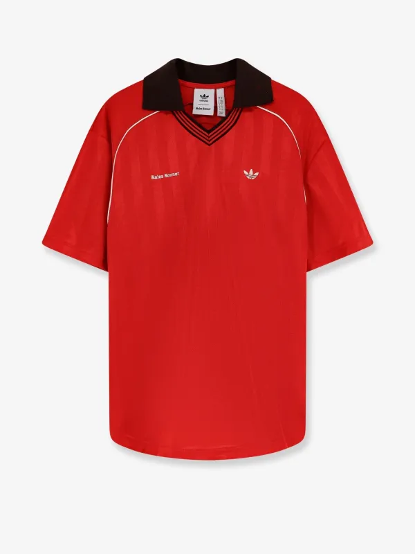 ADIDAS X WALES BONNER Nylon T-shirt with embroidered logo on the front sold by Siebentaschen