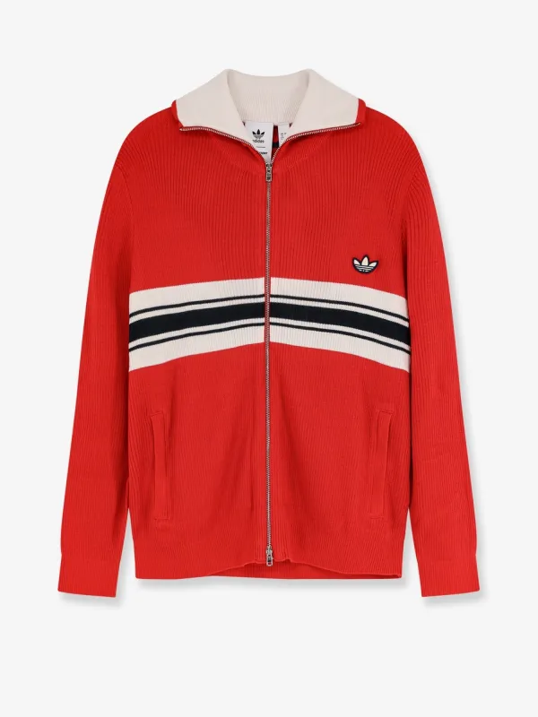 ADIDAS X WALES BONNER Ribbed sweatshirt with front logo sold by Siebentaschen