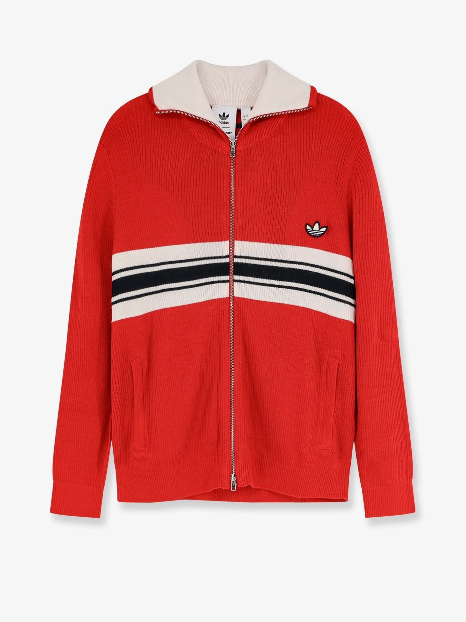 ADIDAS X WALES BONNER Ribbed sweatshirt with front logo sold by Siebentaschen