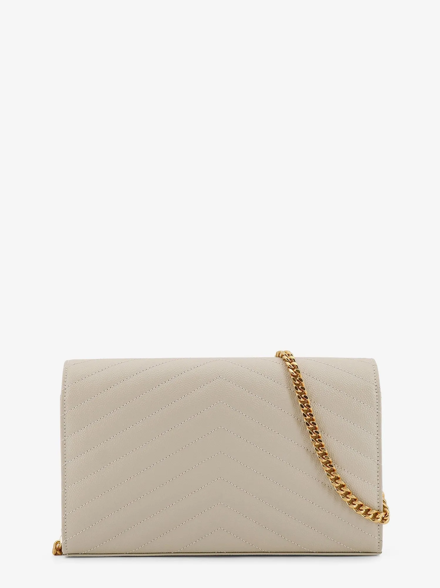 Saint Laurent Leather crossbody bag with metal Cassandre logo sold by Siebentaschen product image thumbnail 2