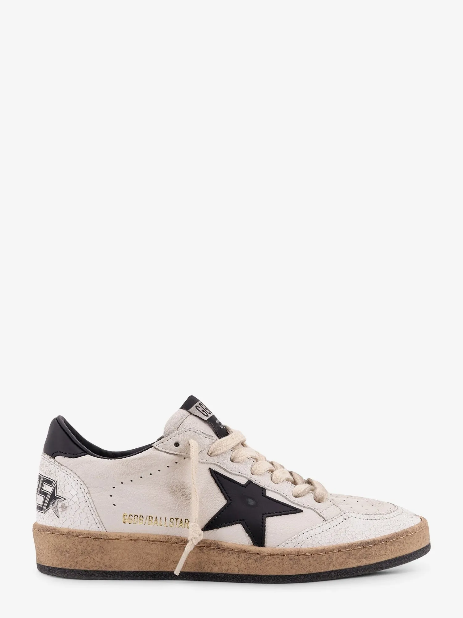 Golden Goose Deluxe Brand Ball Star vintage leather sneakers sold by Siebentaschen