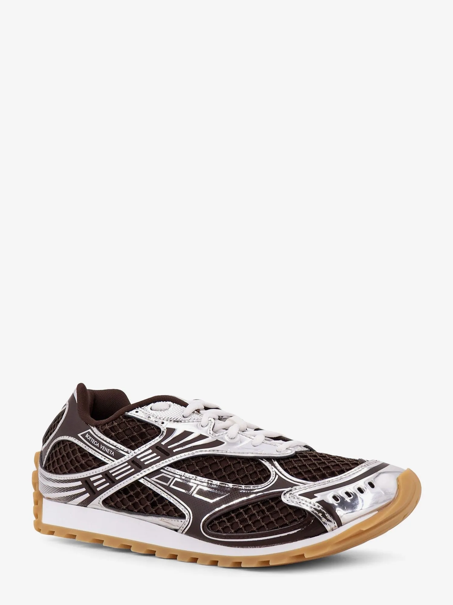 Bottega Veneta Orbit mesh sneakers with rubber inserts sold by Siebentaschen product image thumbnail 2