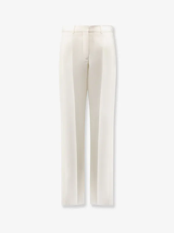 Dior Tuxedo wool and silk trousers sold by Siebentaschen