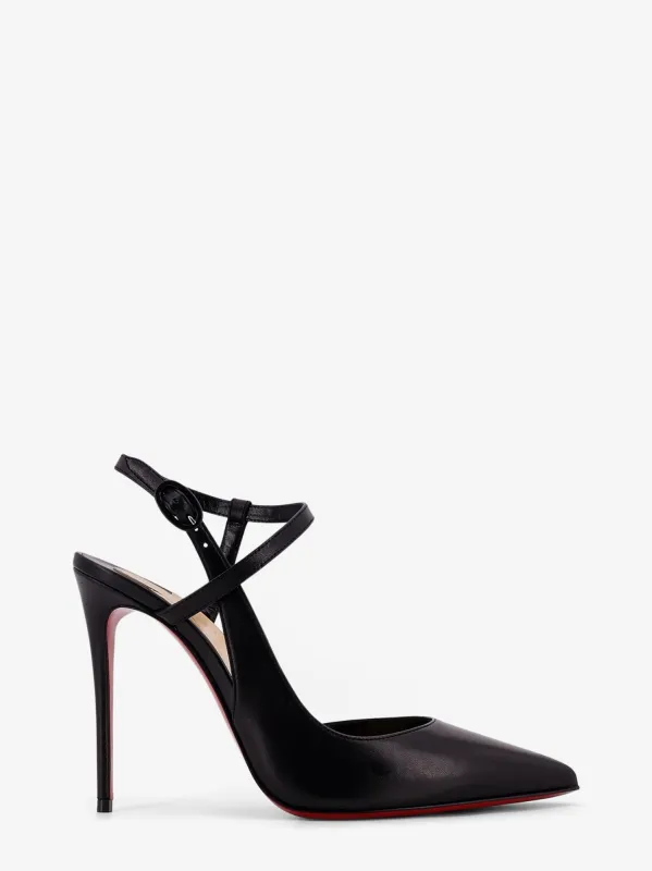 CHRISTIAN LOUBOUTIN Jenlove leather slingback décolleté sold by Siebentaschen