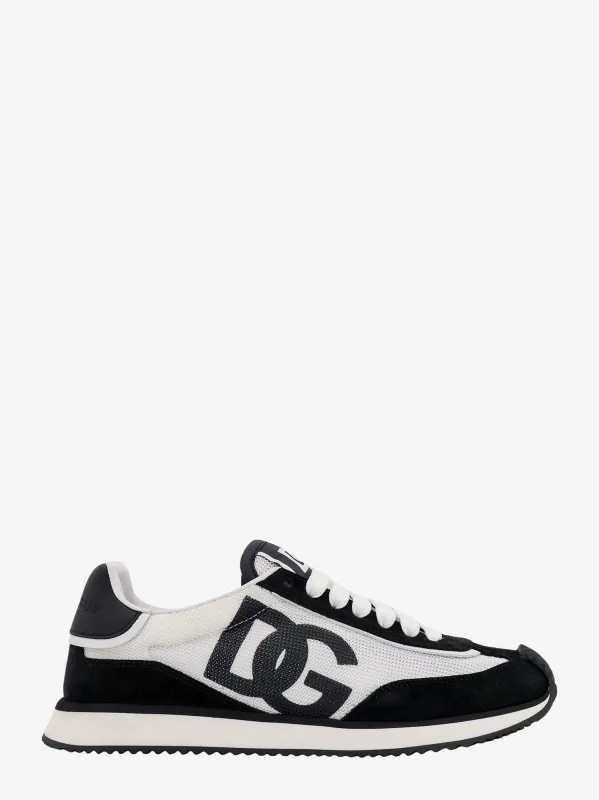 Dolce & Gabbana DG Cushion black/white sneakers sold by Siebentaschen