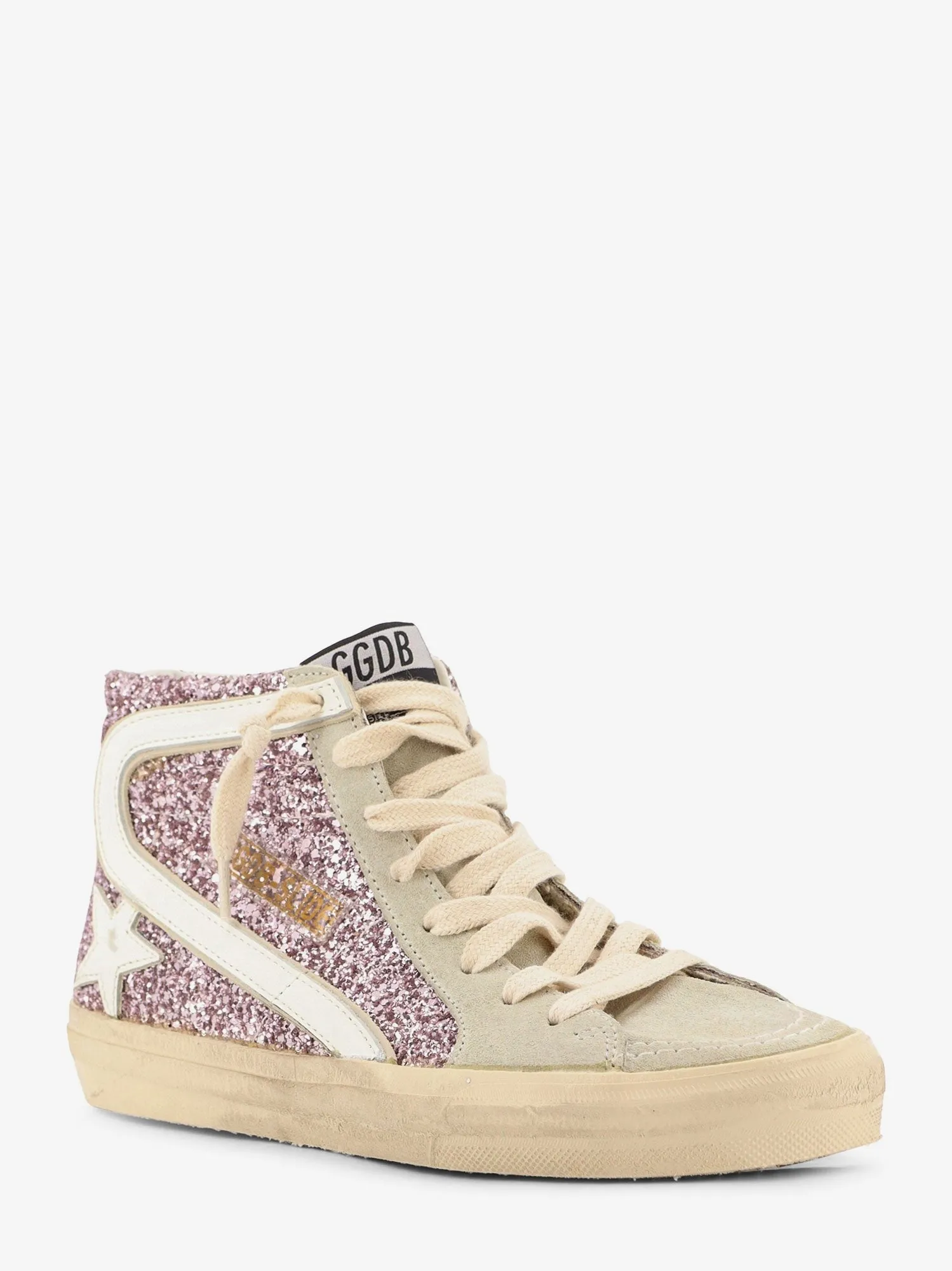 Golden Goose Deluxe Brand Leather sneakers with all-over glitter detail sold by Siebentaschen product image thumbnail 2