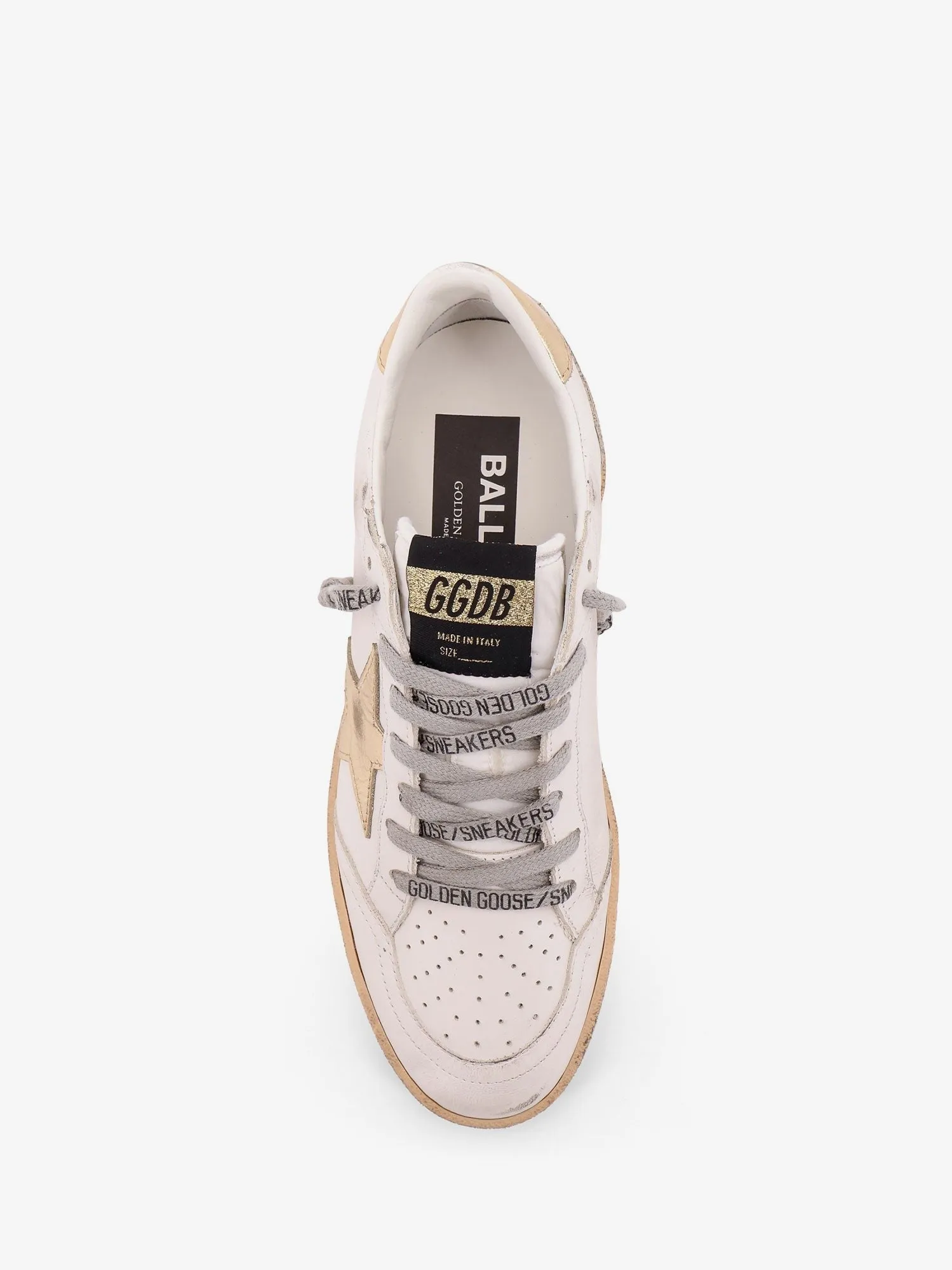 Golden Goose Deluxe Brand Ball Star leather sneakers with logo on the side sold by Siebentaschen product image thumbnail 5