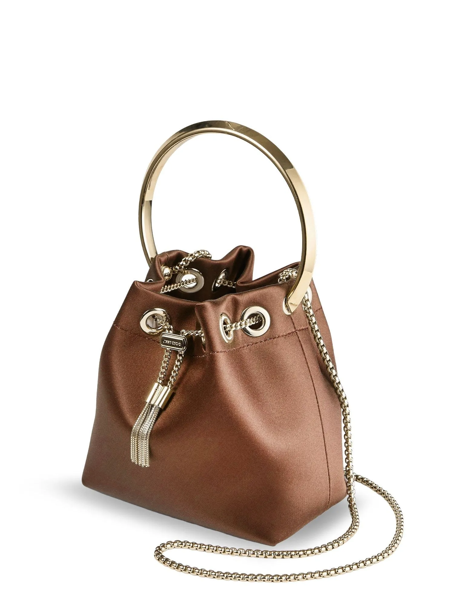 Jimmy Choo Bon Bon satin crossbody bag sold by Siebentaschen product image thumbnail 3