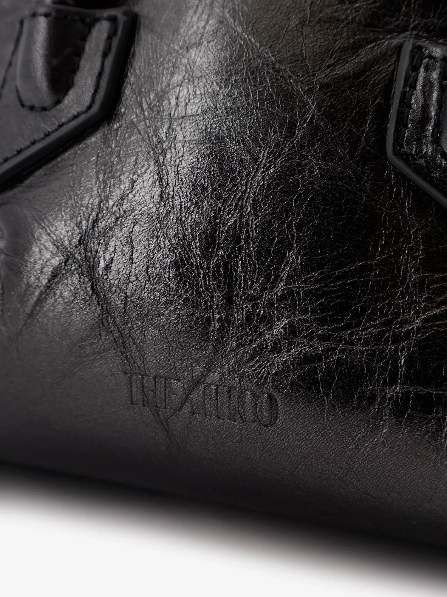 The Attico La Passeggiata Mini leather handbag sold by Siebentaschen product image thumbnail 5