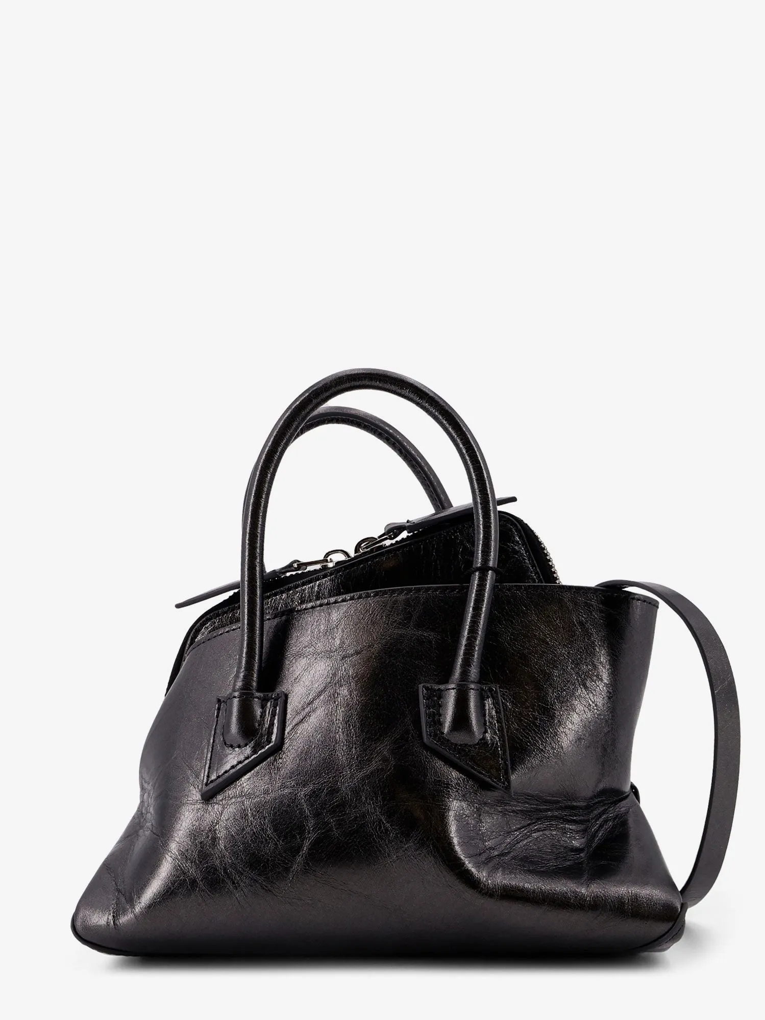 The Attico La Passeggiata Mini leather handbag sold by Siebentaschen product image thumbnail 2