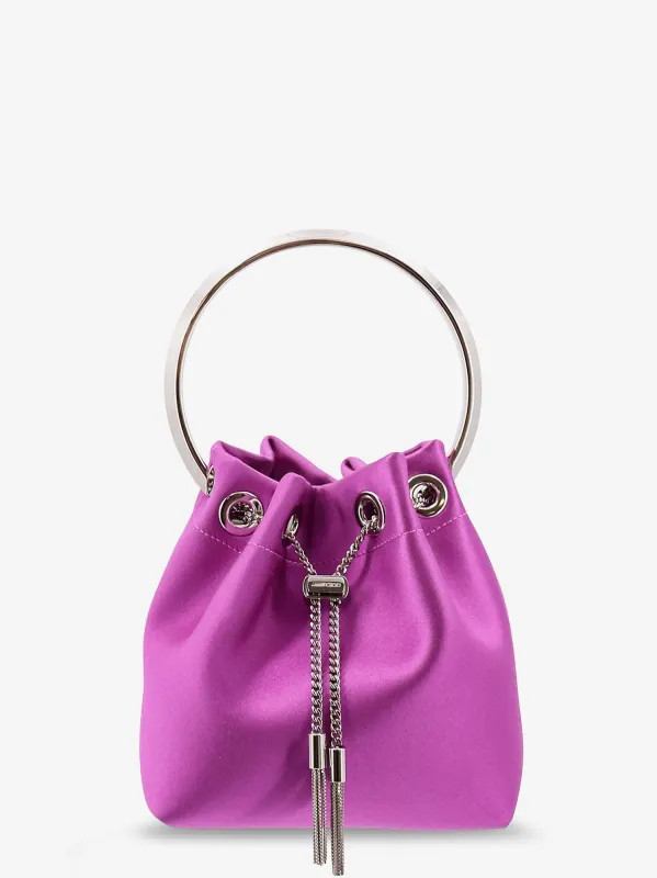Jimmy Choo Bon Bon satin crossbody bag made by Jimmy Choo