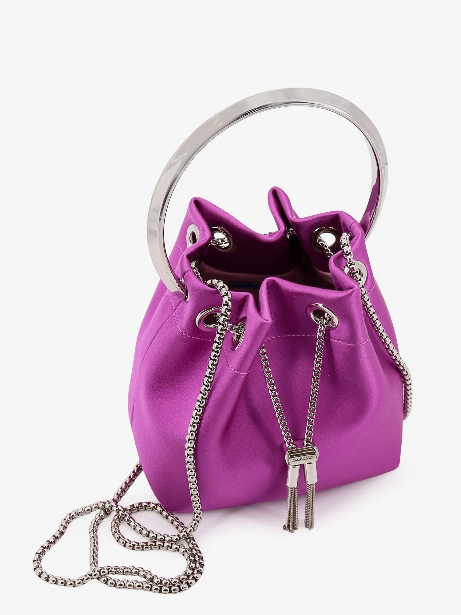 Jimmy Choo Bon Bon satin crossbody bag sold by Siebentaschen product image thumbnail 5
