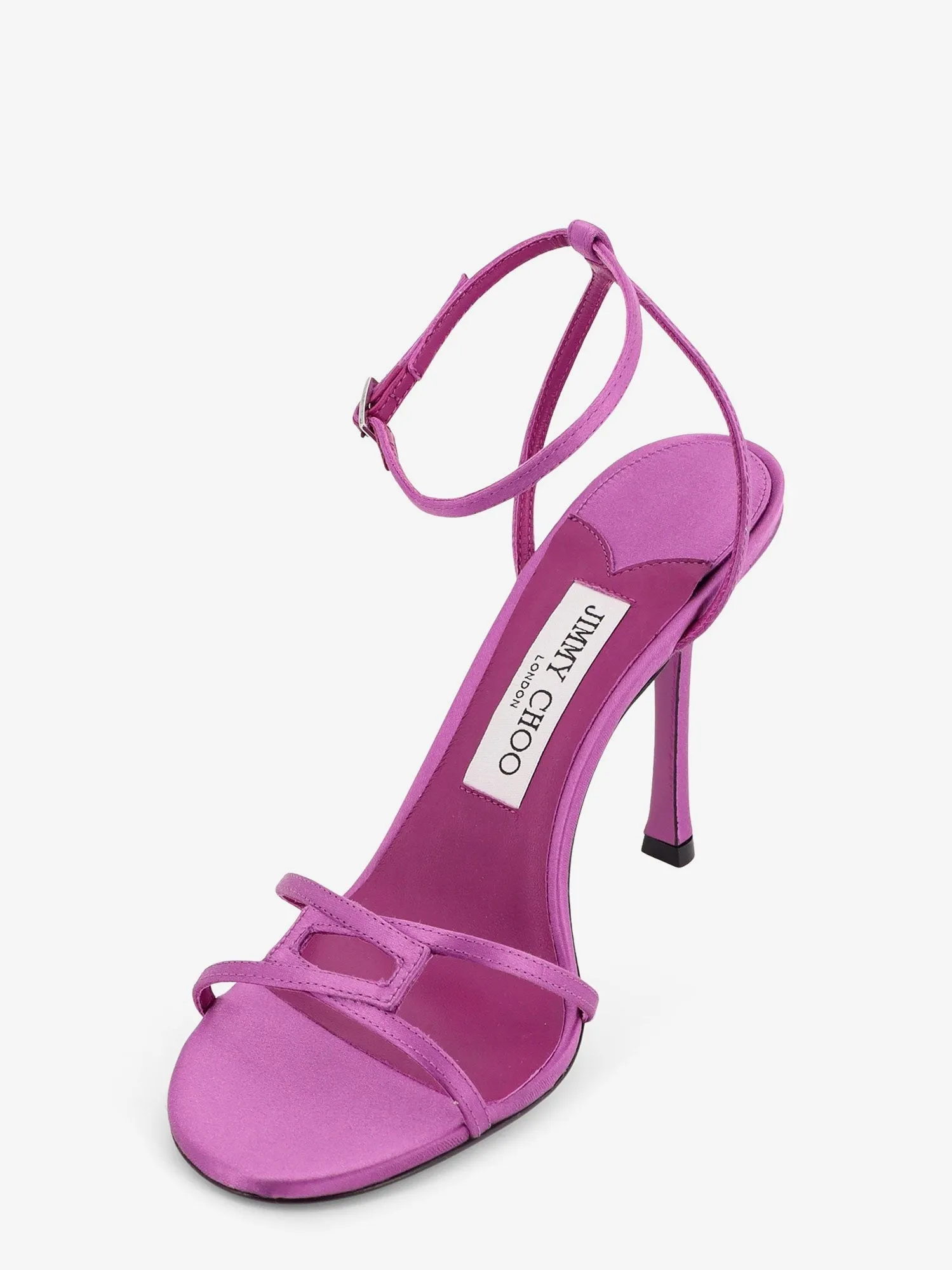 Jimmy Choo Leo satin sandals sold by Siebentaschen product image thumbnail 4