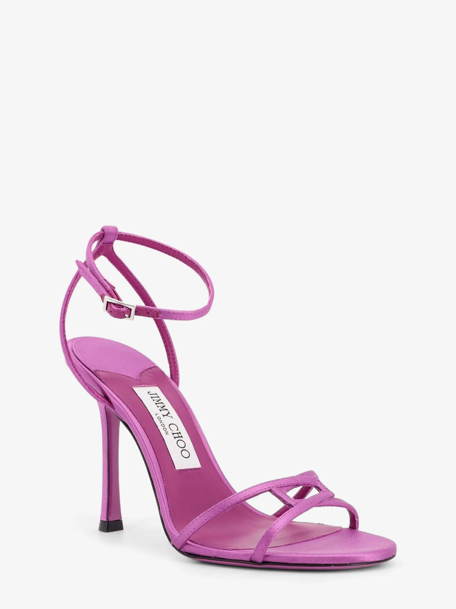 Jimmy Choo Leo satin sandals sold by Siebentaschen product image thumbnail 2
