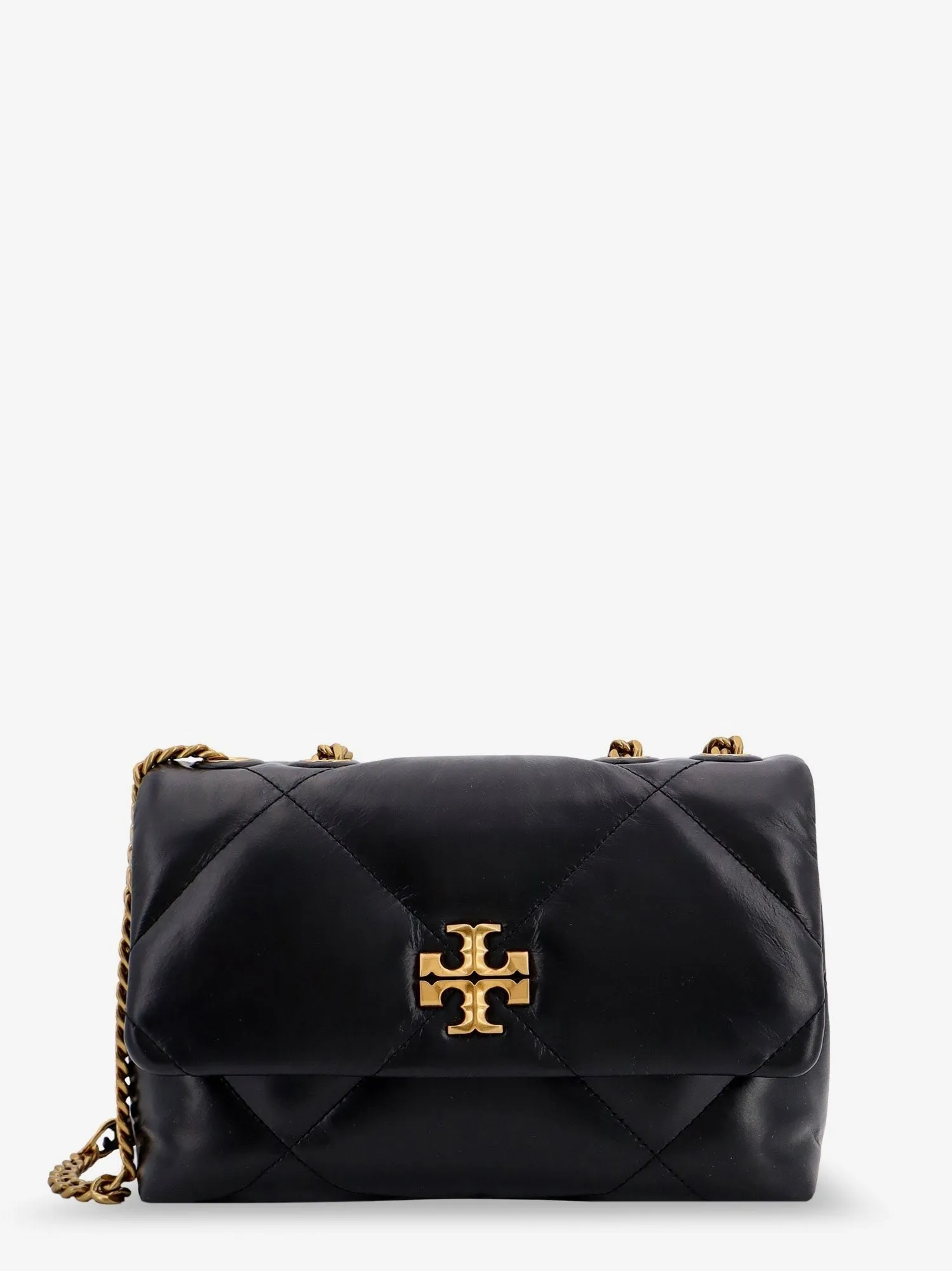 Tory Burch Kira Diamond leather crossbody bag sold by Siebentaschen