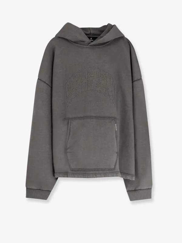 Represent Represent Embellished Hoodie cotton sweatshirt sold by Siebentaschen