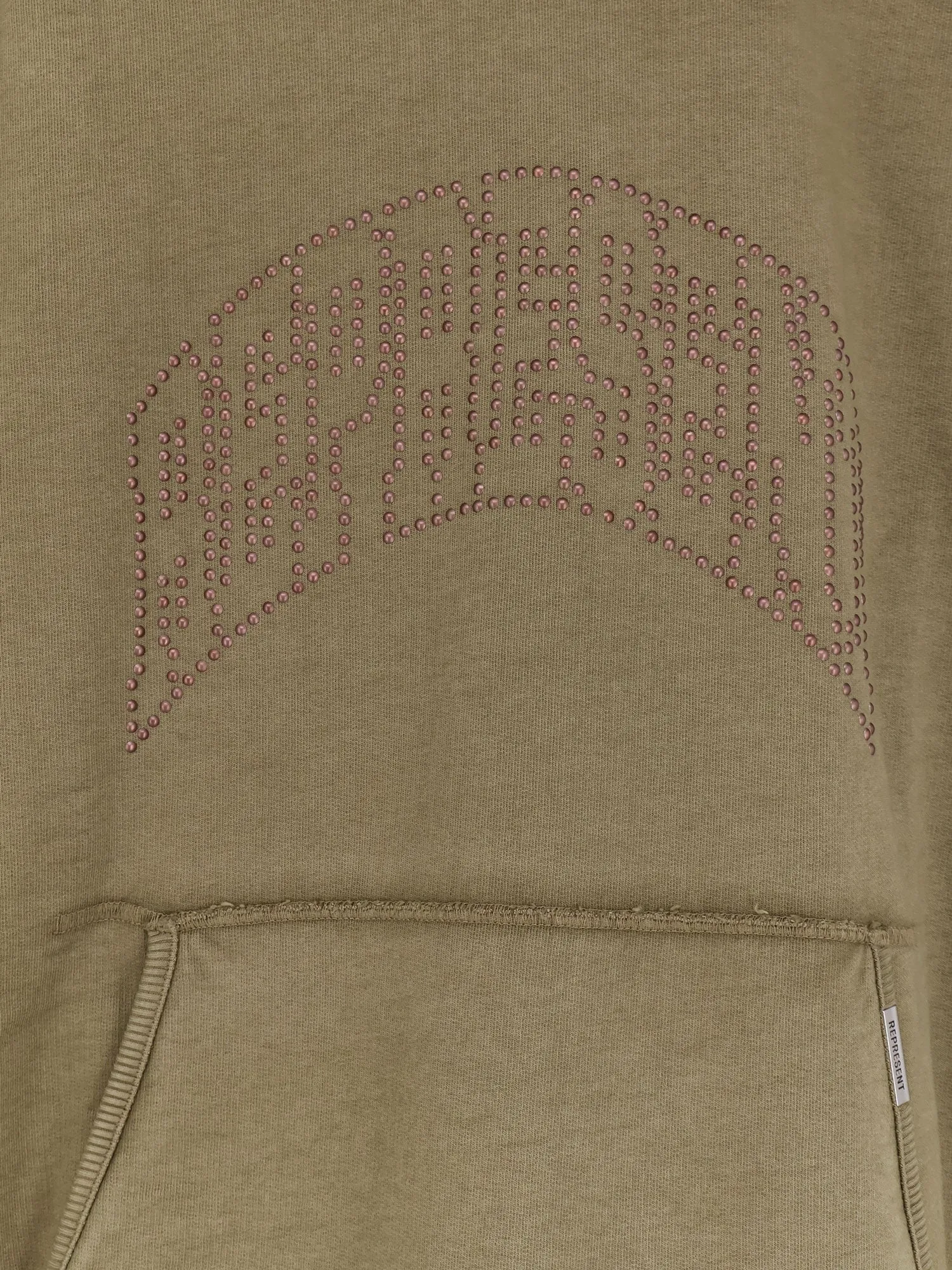 Represent Represent Embellished Hoodie cotton sweatshirt sold by Siebentaschen product image thumbnail 3