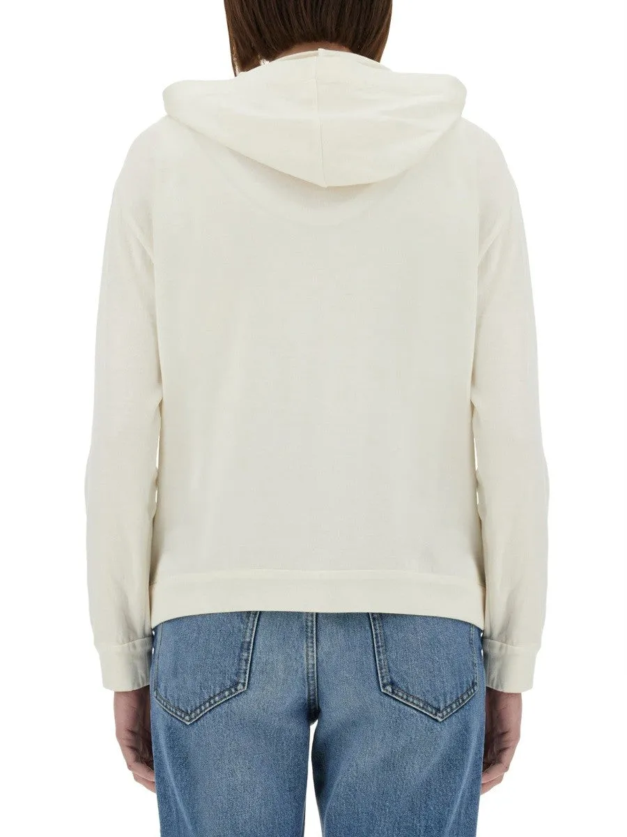 Brunello Cucinelli COTTON AND SILK INTERLOCK TOPWEAR sold by Siebentaschen product image thumbnail 3